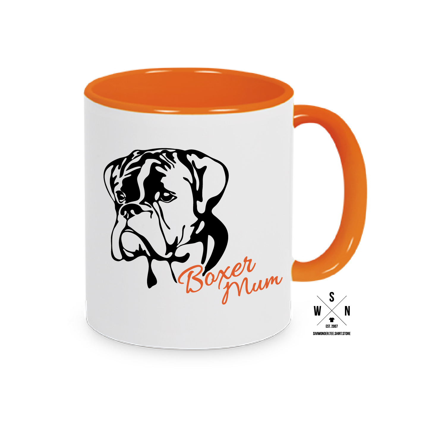 Tasse Kaffebecher BOXER MUM / DAD