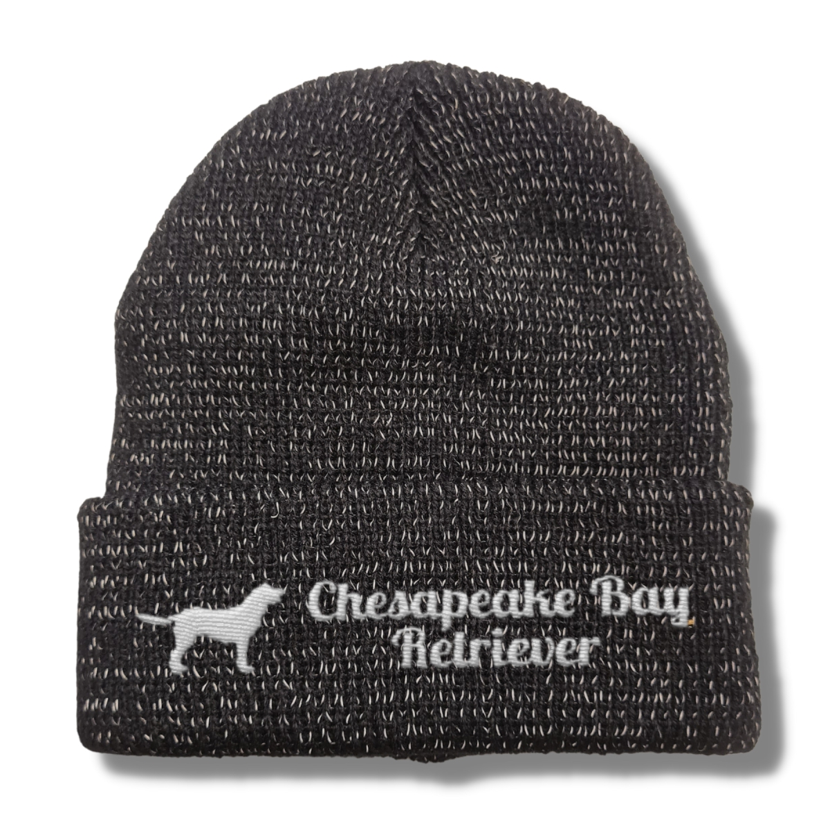 Chesapeake Bay Retriever reflektierende Mütze Stickerei Hund Winter Strickmütze reflex Beanie warm