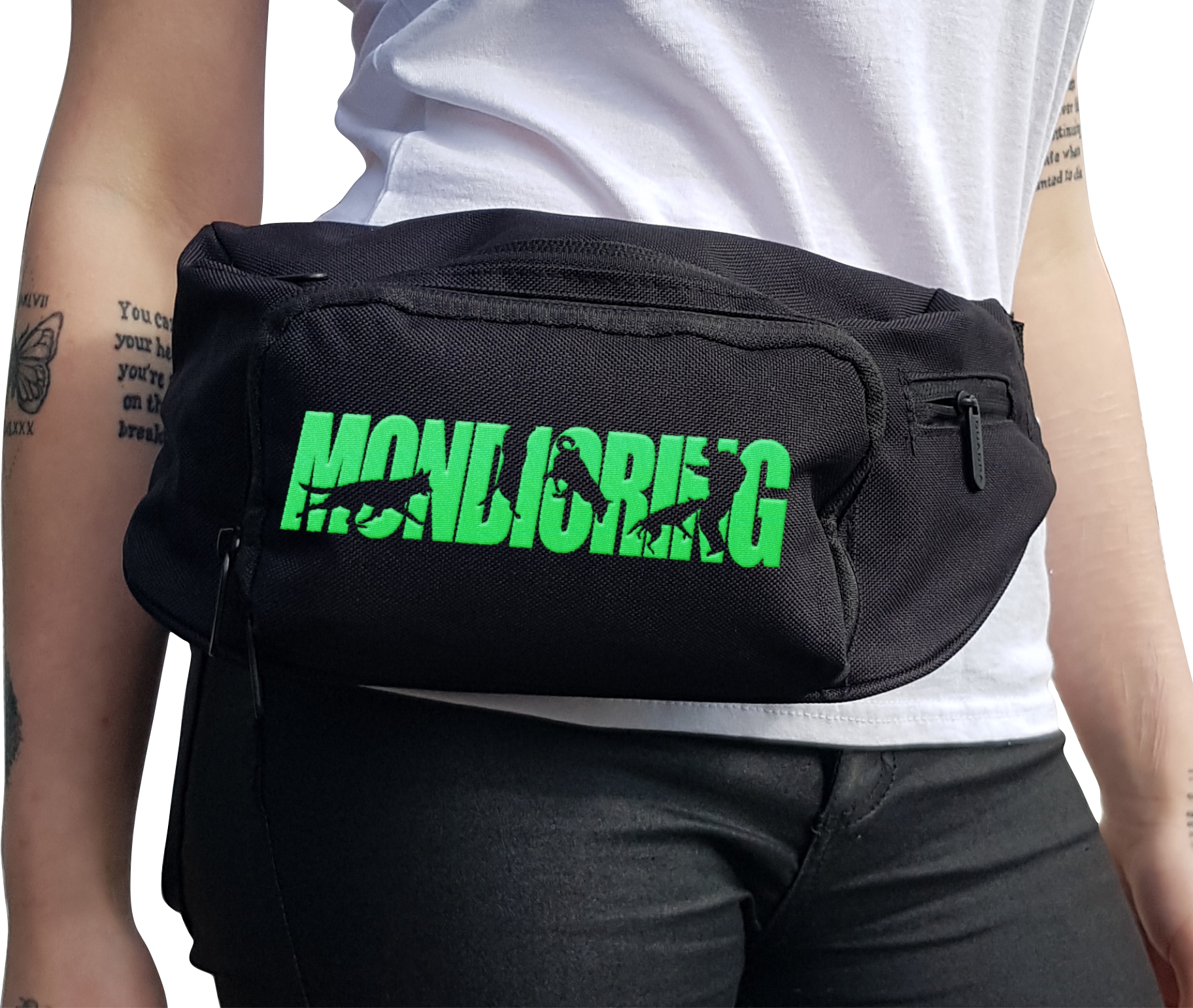 Mondioring Hundesport Hundemotiv Gürteltasche Hund Stickerei Schutzdienst bestickt