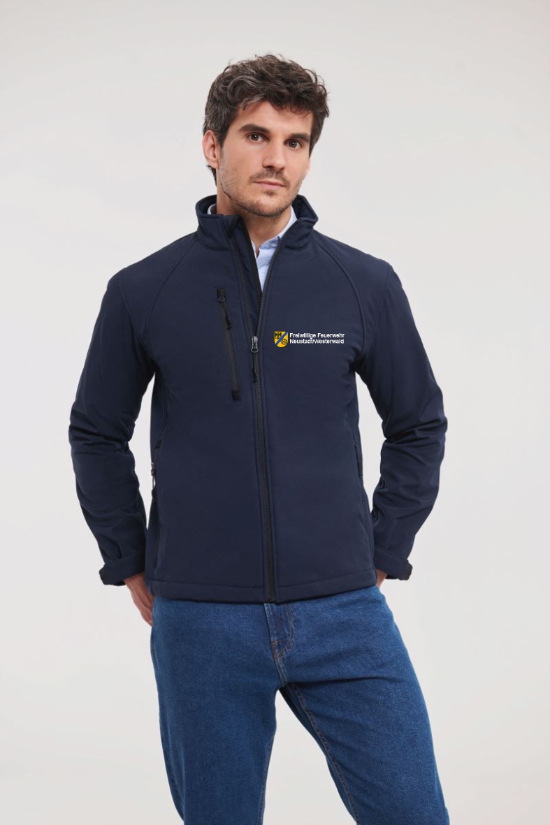 Feuerwehr Neustadt Westerwald Herren 3-Lagen Softshell Jacke Unisex Feuerwehren