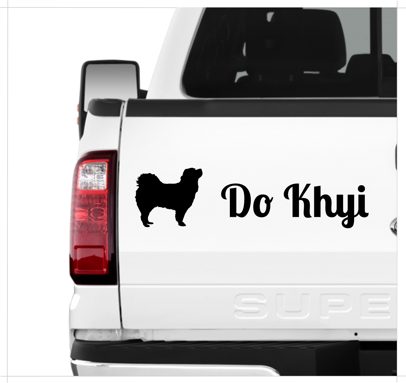 Do Khyi Tibet Dogge Tibetmastiff Mastiff Dog 3er Set  AUTOAUFKLEBER Aufkleber Hunde Hundemotiv by SIVIWONDER