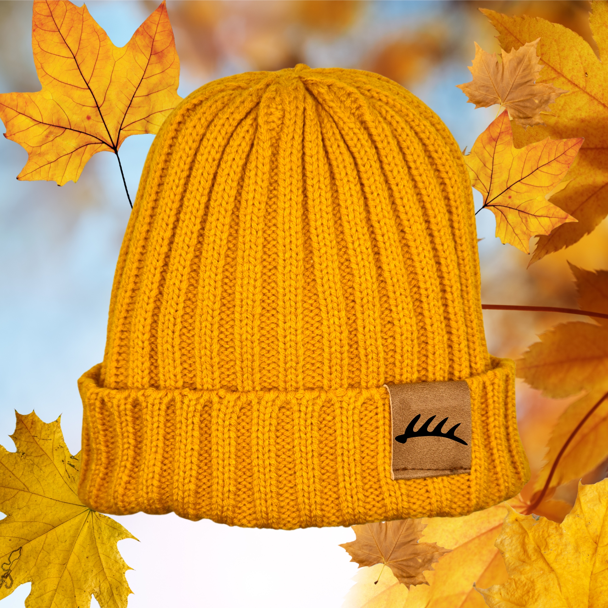 Strickmütze Baden Württemberger Warmblut  Brandzeichen Pferd reiten Beanie Mütze Urban Witzig Spruch Warm Winter Herbst Farben