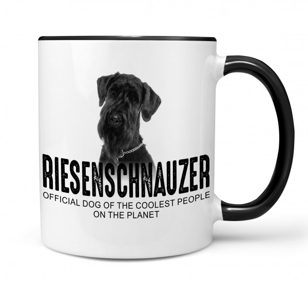 Riesenschnauzer Schnauzer Münchner Russian Bear Riesen Dog Tasse Kaffeetasse Kaffeebecher happy Design by Siviwonder