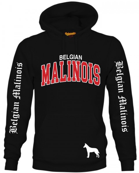 Malinois Belgian Mali Belgischer Schäferhund Hoodie Unisex Sweatshirt Extreme Hundemotiv