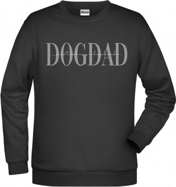 Dogdad Australian Shepherd Unisex Sweater Pullover Hundemotiv Edel Aussie Australischer Schäferhund blue merle