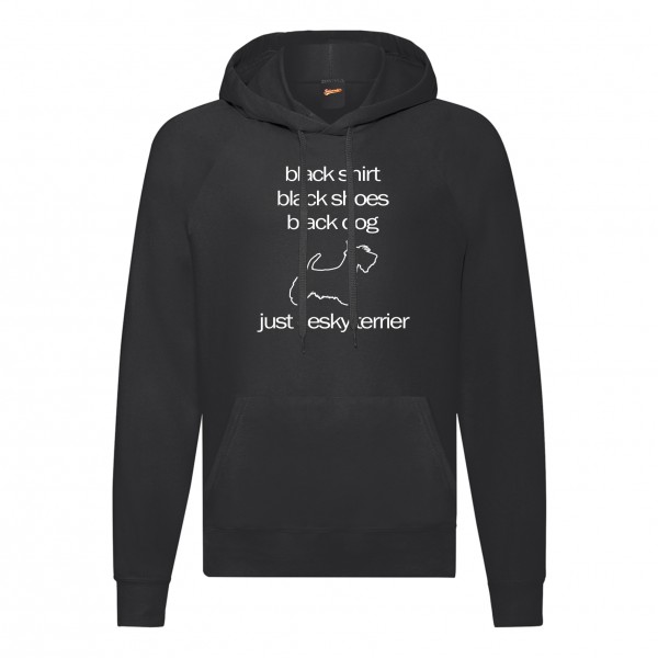 Cesky Terrier Black Dog Unisex Sweater Siviwonder Tschechisch