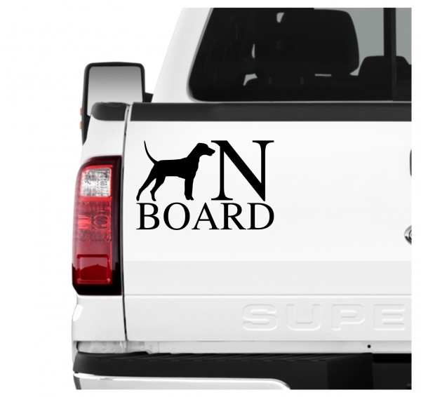 Deutscher Pinscher Board Auto Aufkleber Hund Folie Wandtattoo Tattoo Sticker German