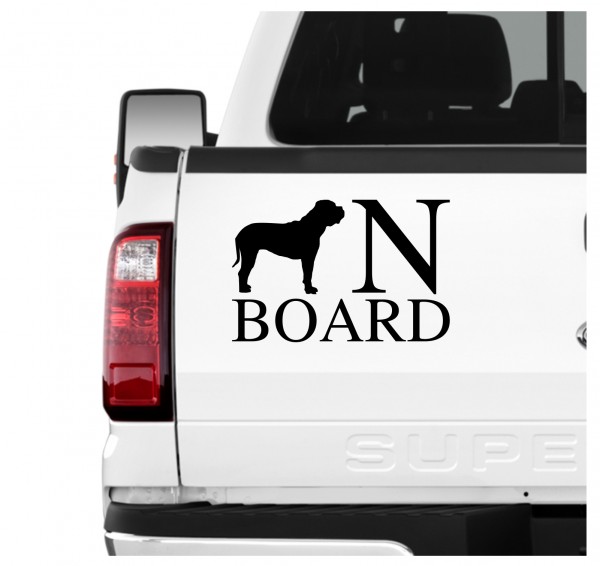 Cane Corso Board Auto Aufkleber Hund Folie Wandtattoo Tattoo Sticker Italiano Cane Corz Italien