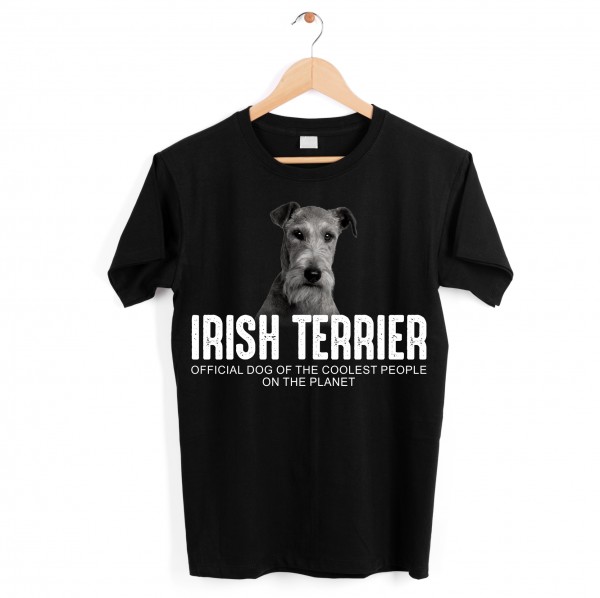 Irish Terrier roter Teufel der rote Ire Dog cool Leute lustig Shirt T-Shirt Hundemotiv Siviwonder