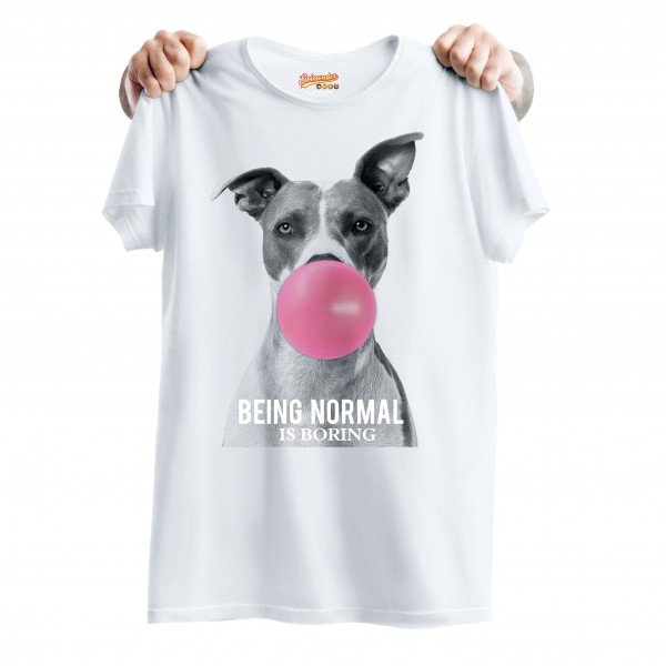 T-Shirt Staffordshire Terrier Hund Unisex Shirt Normal Bubble trend lustig Hundemotiv trendy Spruch