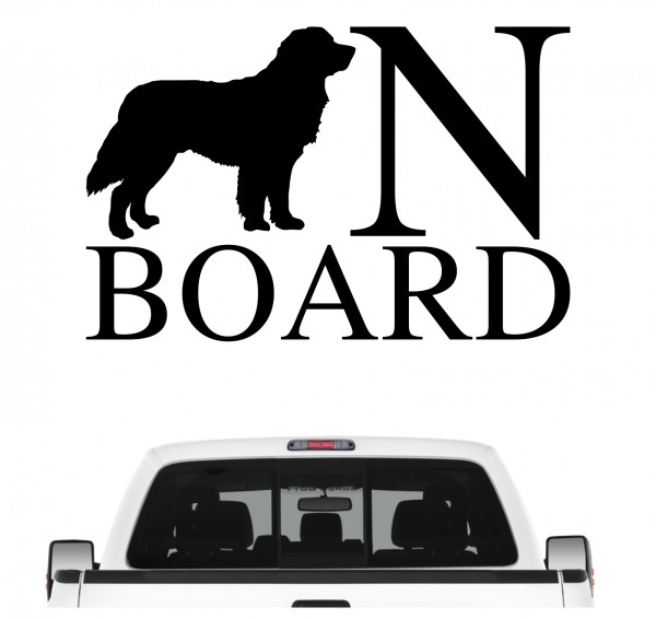Leonberger Board Auto Aufkleber Hund Folie Wandtattoo Tattoo Sticker Leo Gentle Lion