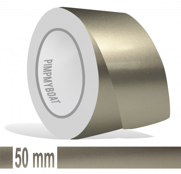 Zierstreifen nickel metallic Glanz in in 10 m Länge für Auto Boot Klebeband Dekorstreifen Tuningstreifen Autofolie Siviwonder