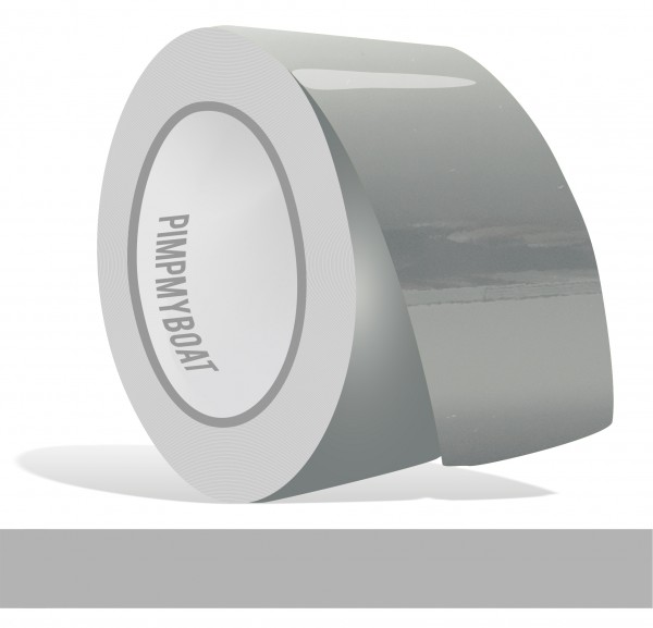 Zierstreifen telegrau grau grey Glanz in in 10 m Länge für Auto Boot Klebeband Dekorstreifen Tuningstreifen Autofolie Siviwonder