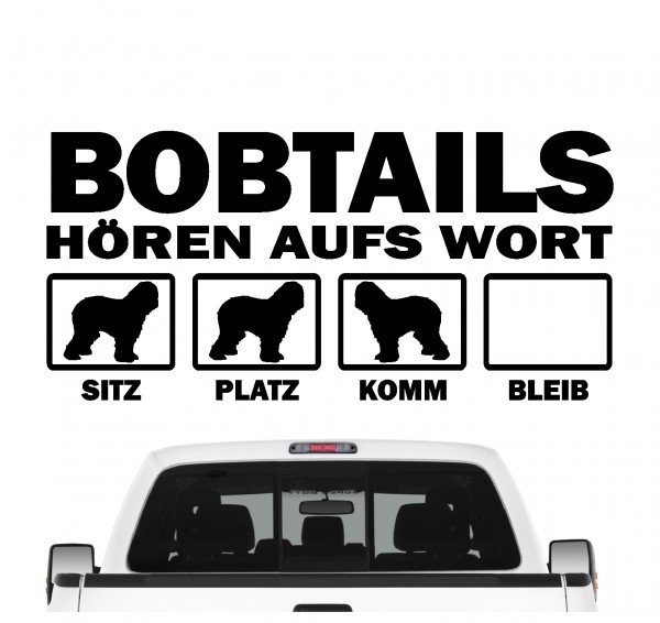 Bobtail Old English Sheepdog Stummelschwanz