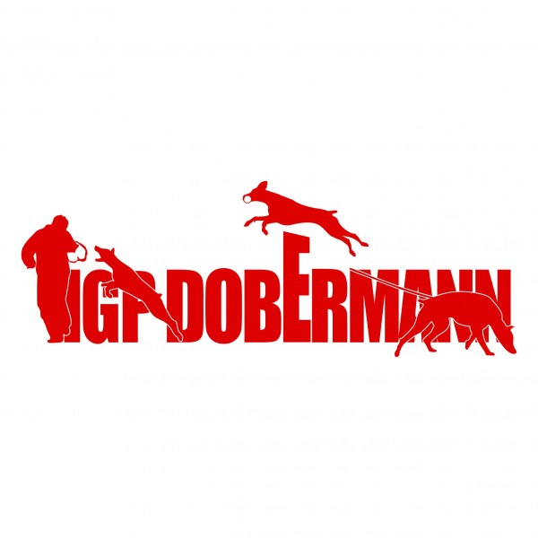 Aufkleber Hundemotiv Rasse IGP IPO Begleithund Prüfung Internationale Prüfungsordnung Gebrauchshudeprüfung Fährte Schutzdi