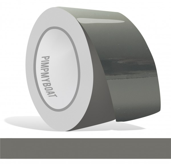 Zierstreifen dunkelgrau grau eisengrau basaltgrau Glanz in in 10 m Länge für Auto Boot Klebeband Dekorstreifen Tuningstreifen Autofolie Siviwonder