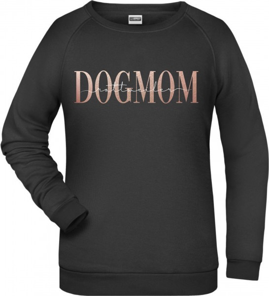 Dogmum Rottweiler Damen Sweater Pullover Hundemotiv Rottie Rotty Rott