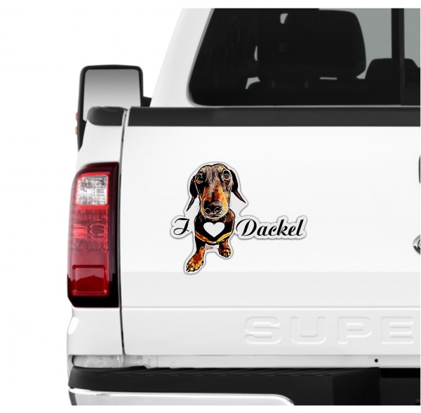Dackel_I_Love_Aufkleber3
