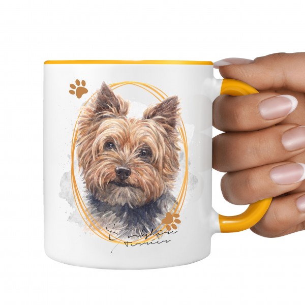 Yorkshire Terrier Yorkie Tasse SIGNATURE DOGS Hund Motiv Hundemotiv Kaffee