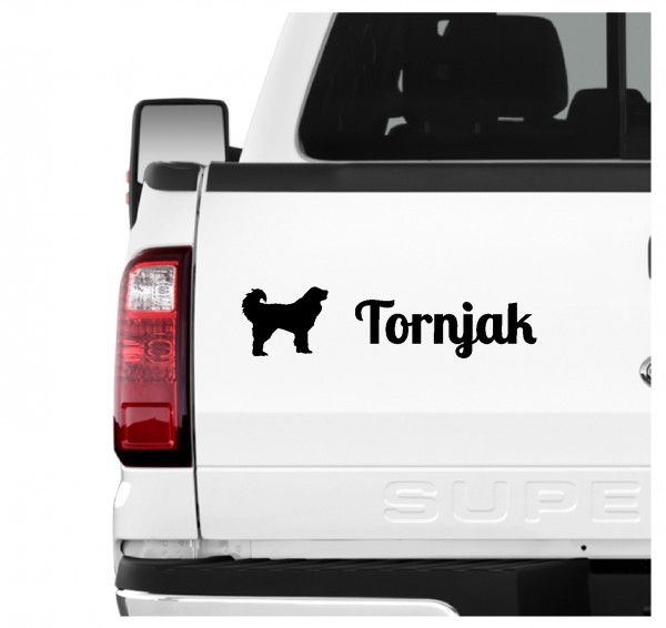 Tornjak Kroatien und Bosnien-Herzegowina Hirtenhund Dog 3er Set AUTOAUFKLEBER Aufkleber Hunde Hundemotiv by SIVIWONDER