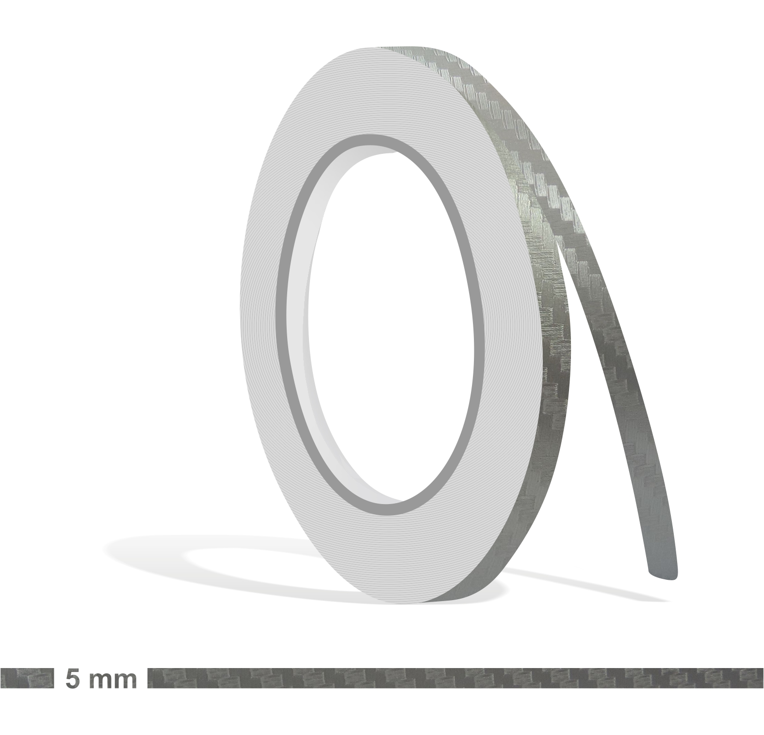 siviwonder Zierstreifen Silber metallic Glanz in in 30 mm Breite und 10 m  Länge für Auto Boot Jetski Modellbau Klebeband Dekorstreifen