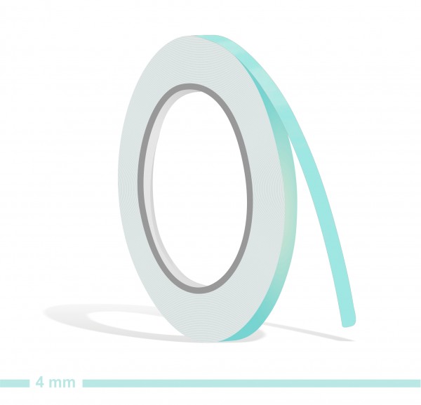 Zierstreifen blau 4mm pastelltürkis lichtgrün hellblau in in 10 m Länge für Auto Boot Klebeband Dekorstreifen Tuningstreifen Autofolie Siviwonder