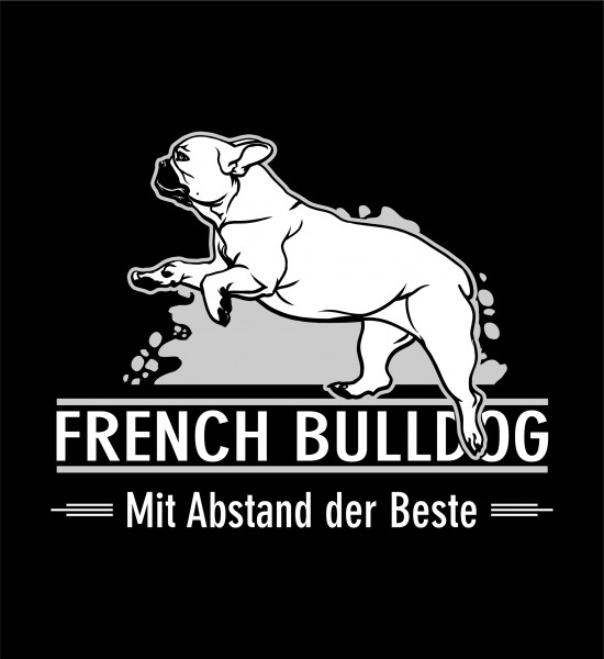 French Bulldog Frenchie Französische Bulldogge Bully mit Abstand Maske Mund Nasenschutz Behelfsmaske funny Sprüche by Siviwonder