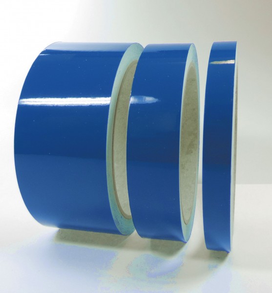 Zierstreifen verkehrsblau mittelblau blau RAL5017 glanz in in 10 m Länge für Auto Boot Klebeband Dekorstreifen Tuningstreifen Autofolie Siviwonder