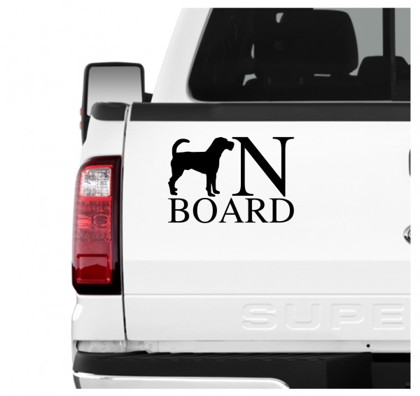Parson Russell Board Auto Aufkleber Hund Folie Wandtattoo Tattoo Sticker Terrier PRT Jack Russel