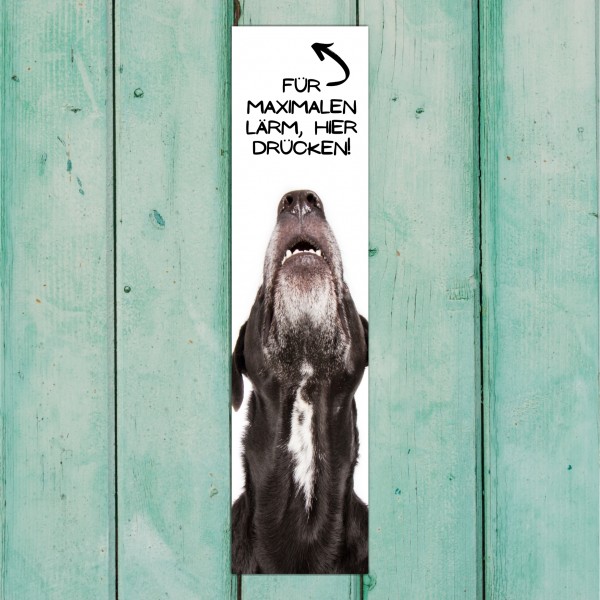 Hund Mischling Dog Türschild Warnschild Hundeschild Schilder happy Design by Siviwonder