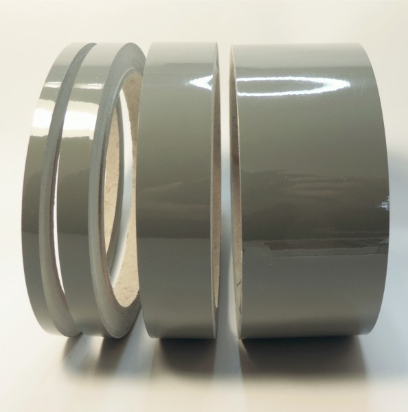 Zierstreifen dunkelgrau grau mausgrau grey Glanz in in 10 m Länge für Auto Boot Klebeband Dekorstreifen Tuningstreifen Autofolie Siviwonder