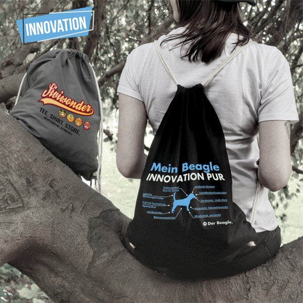 Beagle Turnbeutel Innovation Hundemotiv English Beagel