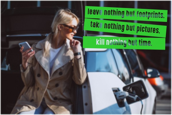 Leave Nothing But Footprints Aufkleber Autoaufkleber Vegan Lifestyle Öko E Drive Take Nothing But Pictures Kill Nothing But Time