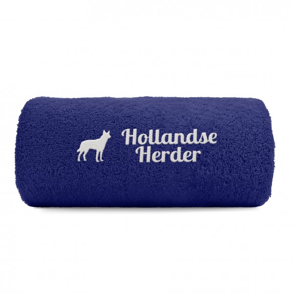 Hollandse Herder Pfoten Hundemotiv Stickerei Deluxe