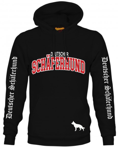 Deutscher Schäferhund Schäfer German Shepherd Dog Hoodie Unisex Sweatshirt Extreme Hundemotiv