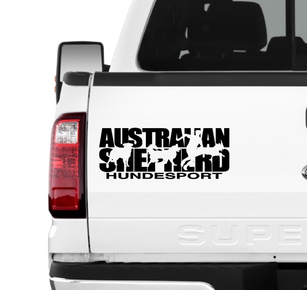Australian Shepherd Hundesport Autoaufkleber Hund Folie Aufkleber Aussie