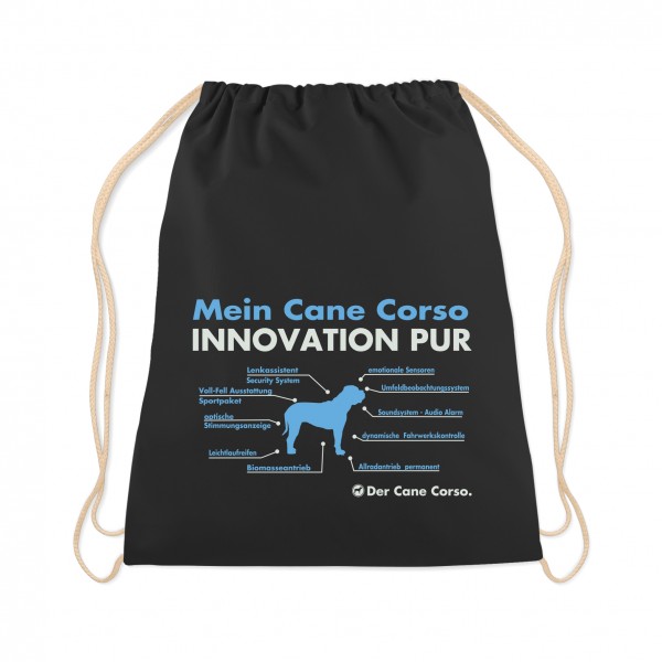Cane Corso Turnbeutel Innovation Hundemotiv Italiano Cane Corz Italien Schwarz