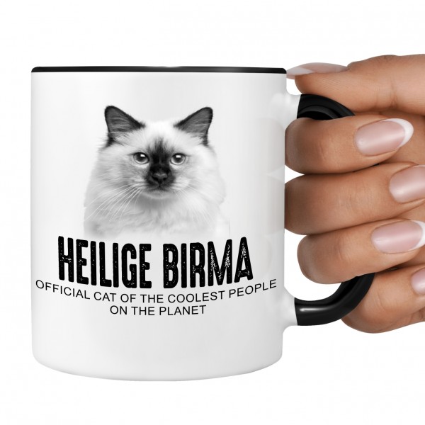 Heilige Birma Burma Burmese Official Cat cool Tasse Kaffee lustig Kaffeebecher Design