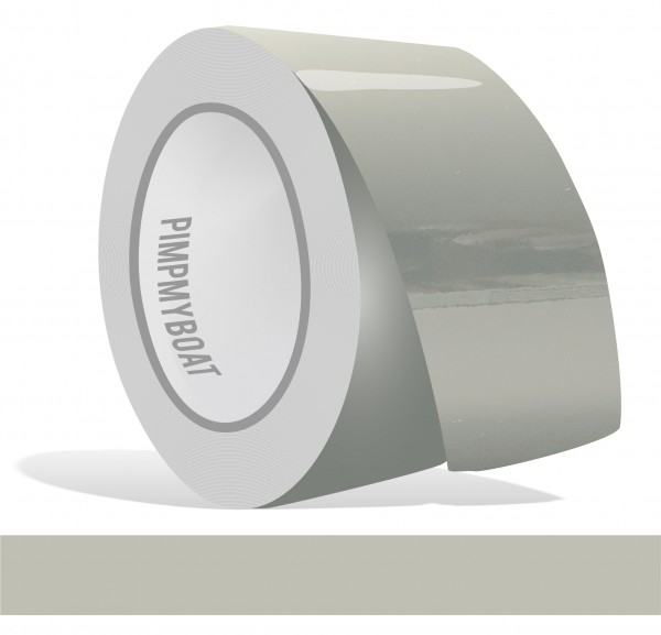 Zierstreifen mittelgrau verkehrsgrau RAL7042 grau grey Glanz in in 10 m Länge für Auto Boot Klebeband Dekorstreifen Tuningstreifen Autofolie Siviwonder