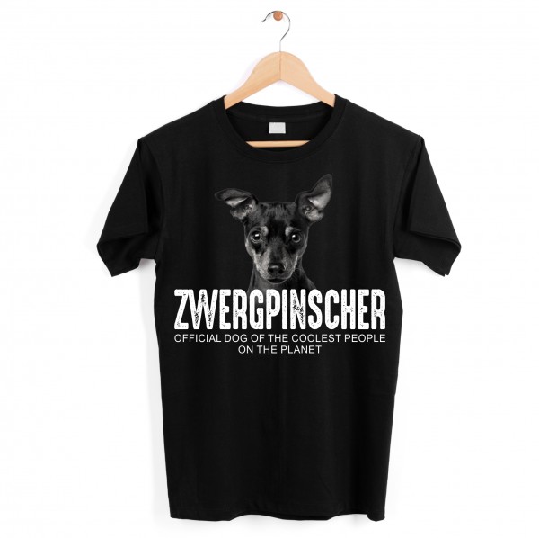 Zwergpinscher Pinscher Min Pin Miniature Mini Dog cool Leute lustig Shirt T-Shirt Hundemotiv Siviwonder