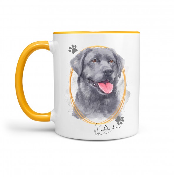 Labrador Labby schwarz Tasse SIGNATURE DOGS Hund Motiv Hundemotiv Kaffee