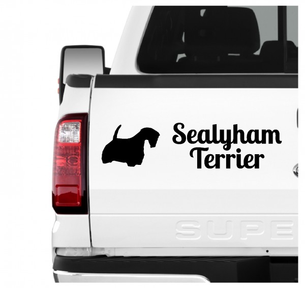 Sealyham Terrier Welsh Border Terrier Cowley3er Set AUTOAUFKLEBER Aufkleber Hunde Hundemotiv by SIVIWONDER