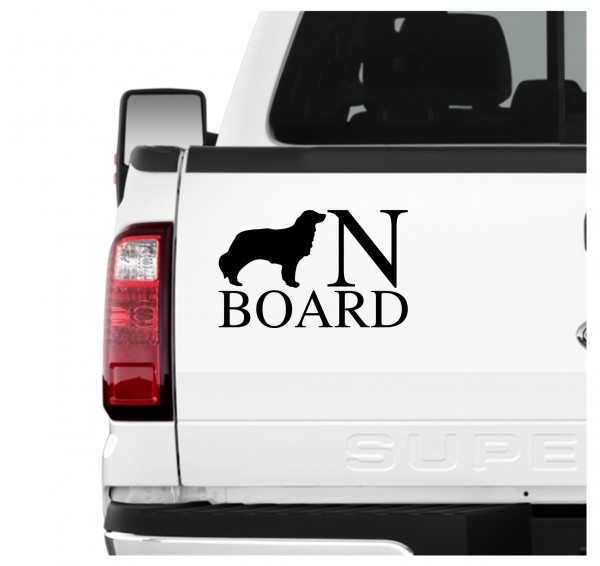 Kooikerhondje Board Auto Aufkleber Hund Folie Wandtattoo Tattoo Sticker Kooiker Hound Kojenhundchen Nederlandse Dutch Decoy