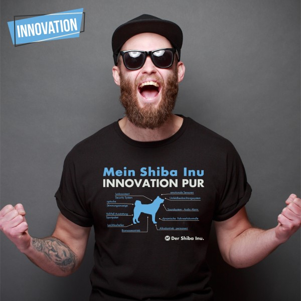 Shiba Inu Unisex T-Shirt Innovation Hundemotiv Japan Japanese Small Size Dog