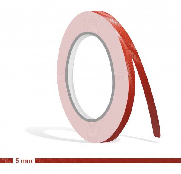 Zierstreifen rot red glanz carbon in in 10 m Länge für Auto Boot Klebeband Dekorstreifen Tuningstreifen Autofolie Siviwonder
