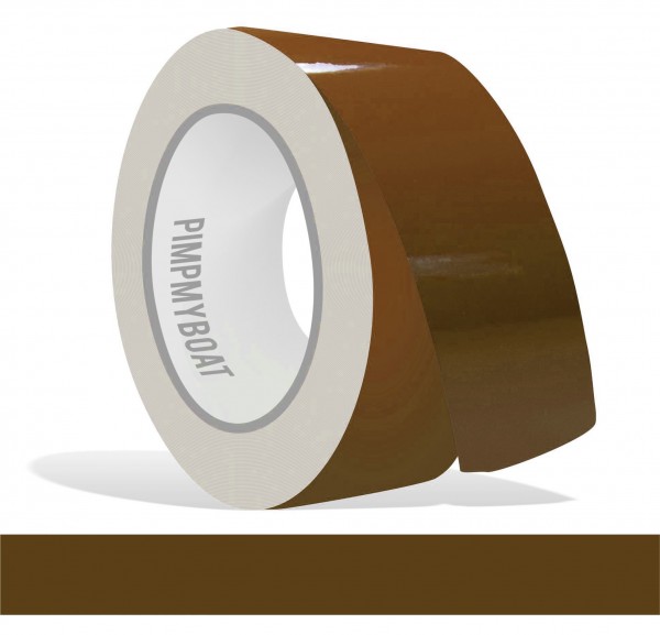 Zierstreifen braun chocolate glanz in in 10 m Länge für Auto Boot Klebeband Dekorstreifen Tuningstreifen Autofolie Siviwonder