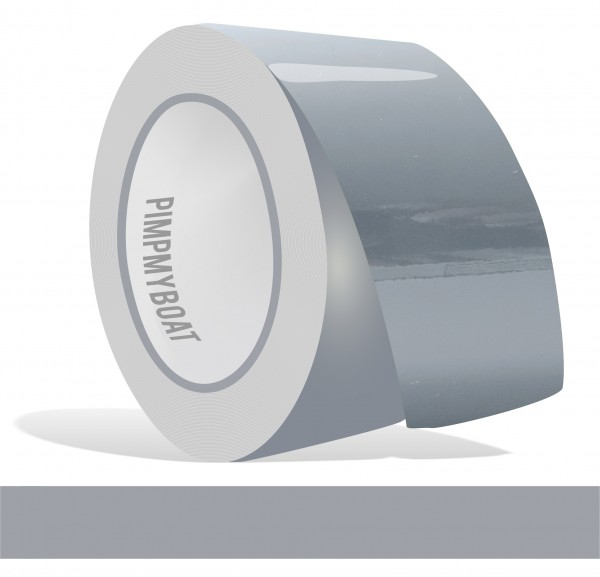 Zierstreifen mittelgrau schiefergrau fehgrau RAL7000 grau grey Glanz in in 10 m Länge für Auto Boot Klebeband Dekorstreifen Tuningstreifen Autofolie Siviwonder