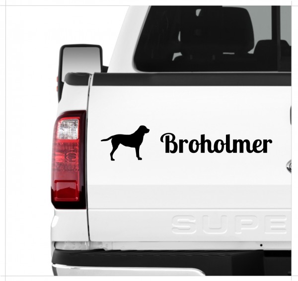 Broholmer Molosser Dogge Broholm Dog 3er Set AUTOAUFKLEBER Aufkleber Hunde Hundemotiv by SIVIWONDER