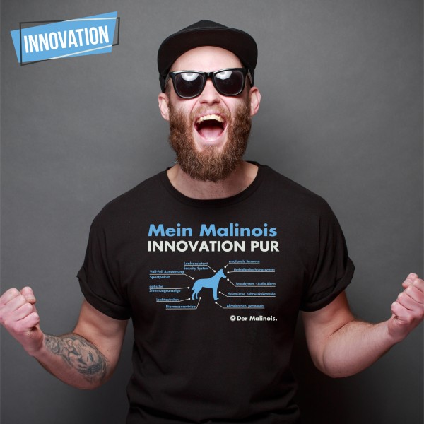 Malinois Innovation Unisex T-Shirt Hundemotiv