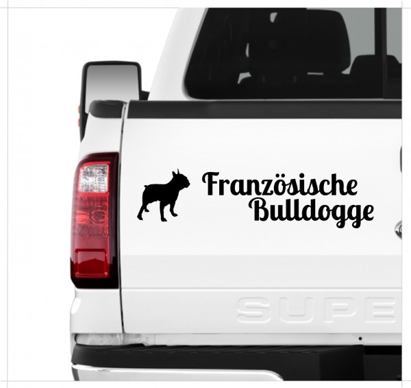 French Bulldog Frenchie Französische Bulldogge Bully Dog 3er Set AUTOAUFKLEBER Aufkleber Hunde Hundemotiv by SIVIWONDER